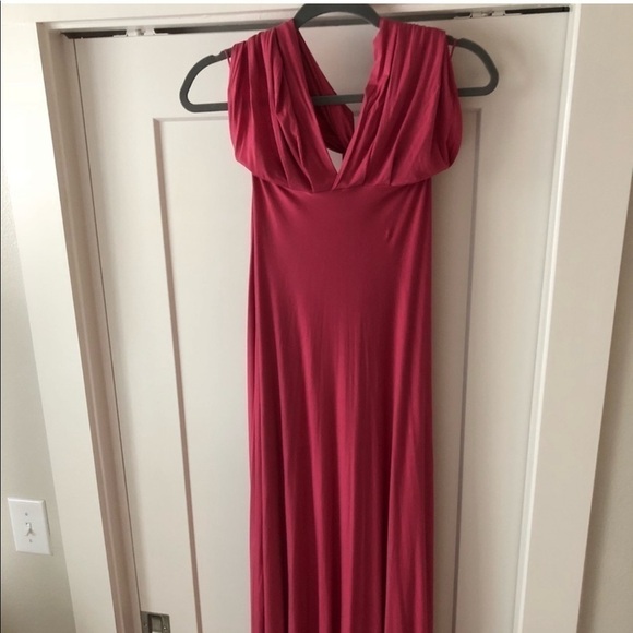 LULU’S Tricks Off The Trade Rose Pink Maxi Dress - Picture 2 of 3